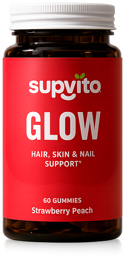 Strawberry Peach Glow & Rejuvenation For Hair, Skin & Nails